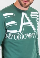 Чоловіча толстовка EA7 Emporio Armani зеленого кольору (3HPM27 PJ05Z 18)