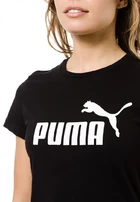 Футболка жіноча Puma ESS Logo Tee чорного кольору