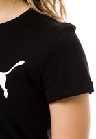 Футболка жіноча Puma ESS Logo Tee чорного кольору