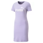 Сукня спортивна жіноча Puma ESS Slim Tee Dress бузкового кольору