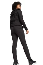 Спортивний костюм жіночий Puma Classic Hooded Tracksuit FL чорного кольору